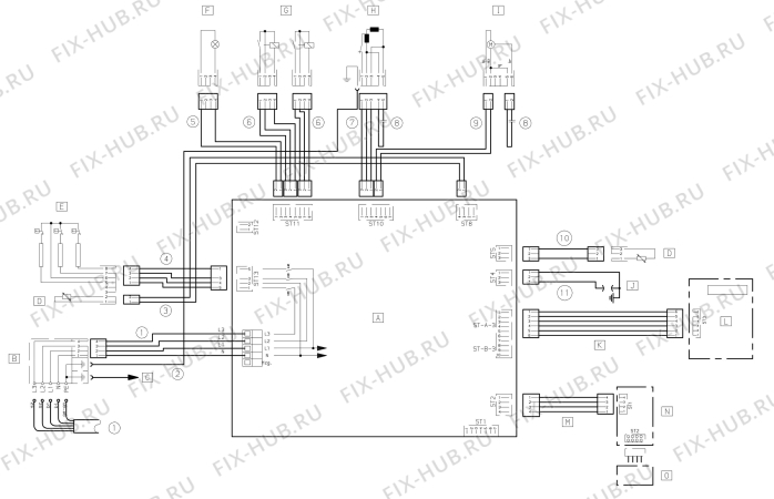 Взрыв-схема стиральной машины Electrolux TASL5M100RE - Схема узла Electrical equipment 268